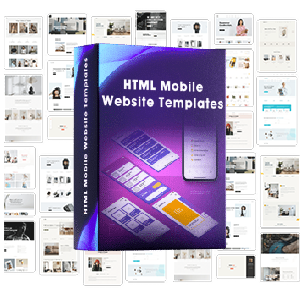 HTML Mobile Website Templates
